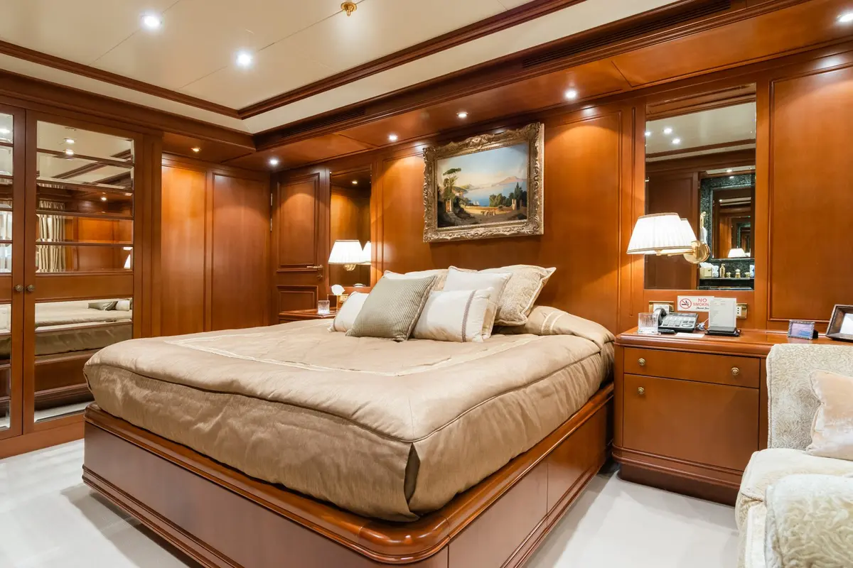 Apogee, aft deck — Cannes Yachst hire, Cannes. Apogee — 62.5m