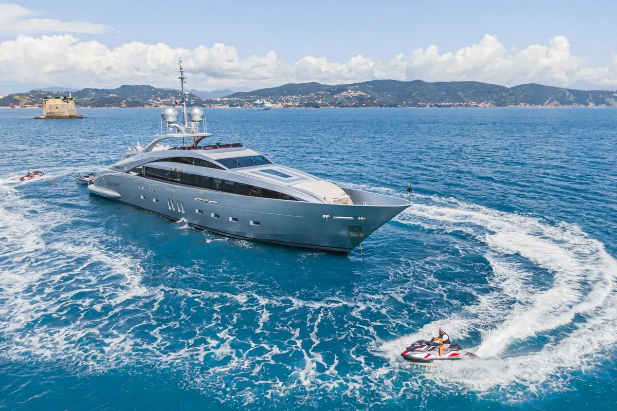 Silver Wind, exterior — Cannes Yachst hire, Cannes. Silver Wind — 44m