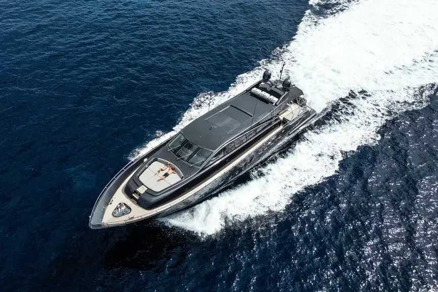 Leopard 31, главная палуба — Cannes Yachst hire, Канны. Leopard 31 — 31m