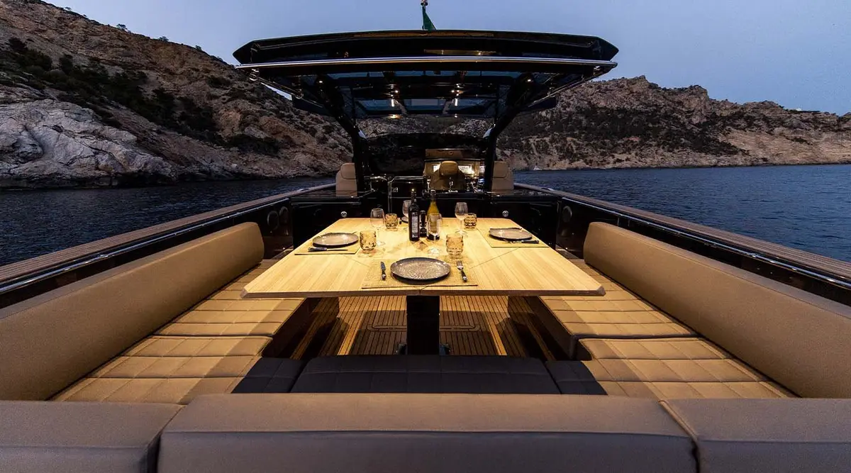 Pardo 50, main deck — Cannes Yachst hire, Cannes. Pardo 50 — 16m
