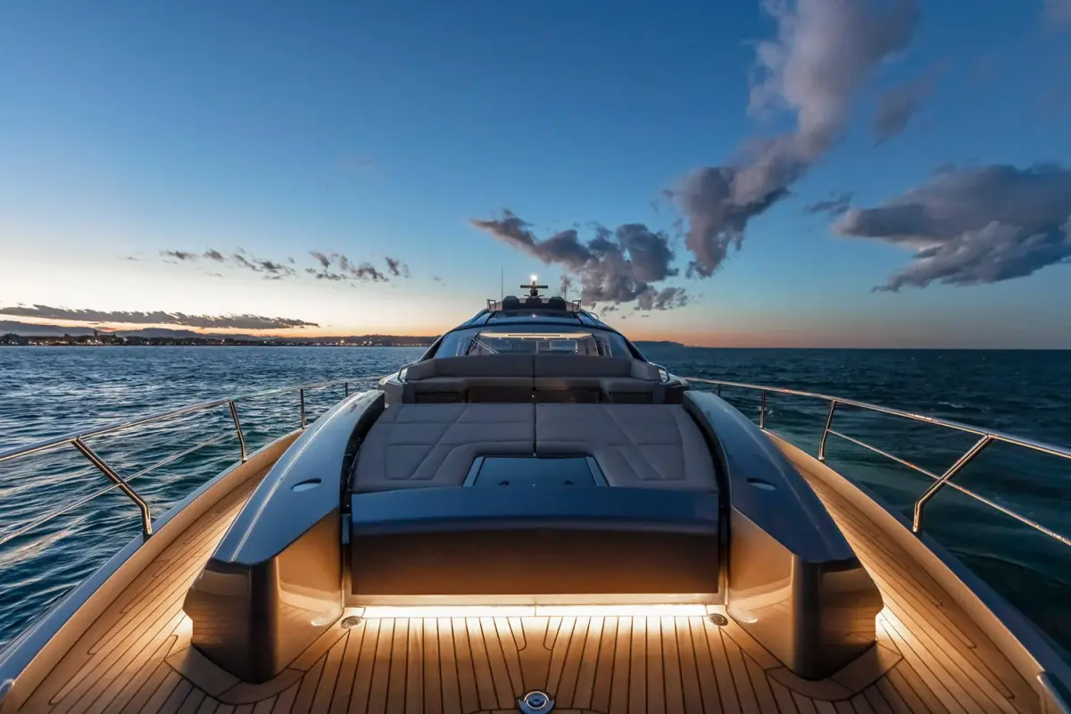 Pershing 8X, flybridge — Cannes Yachst hire, Cannes. Pershing 8X — 25m