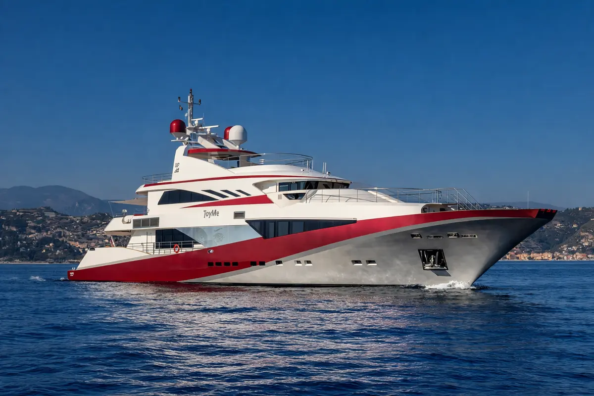 Philip Zepter 50m, exterior — Cannes Yachst hire, Cannes. Philip Zepter 50m — 50m