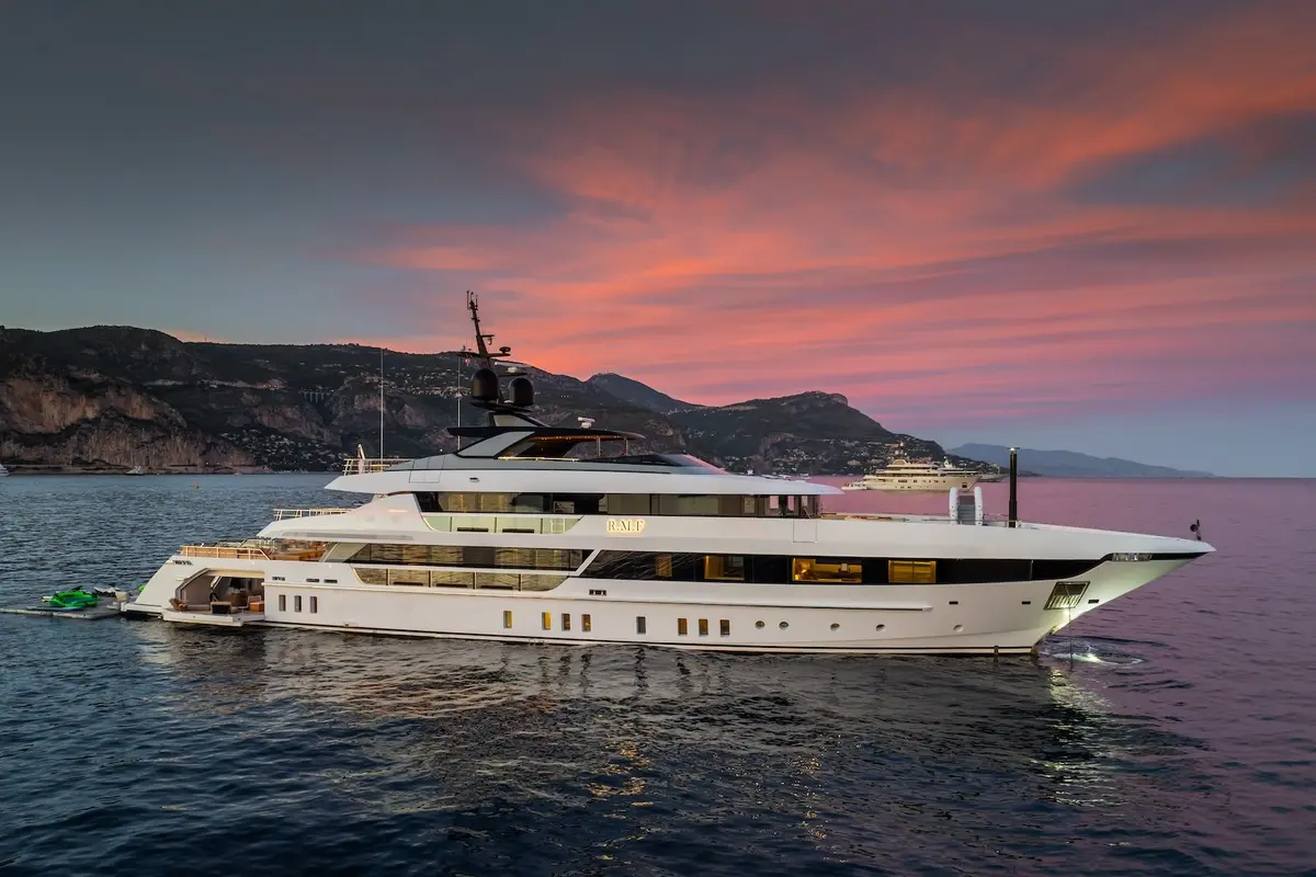 RMF, exterior — Cannes Yachst hire, Cannes. RMF — 52m